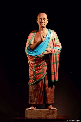 洛本木雕—噶瑪寺十六阿羅漢 第十三尊 半托迦尊者
