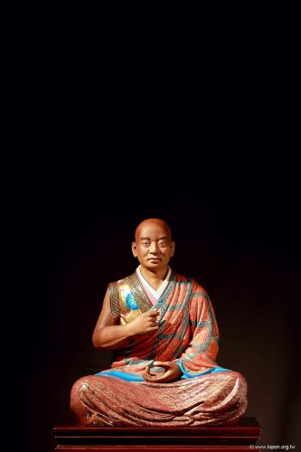 洛本木雕—噶瑪寺十六阿羅漢 第十五尊 蘇頻陀尊者