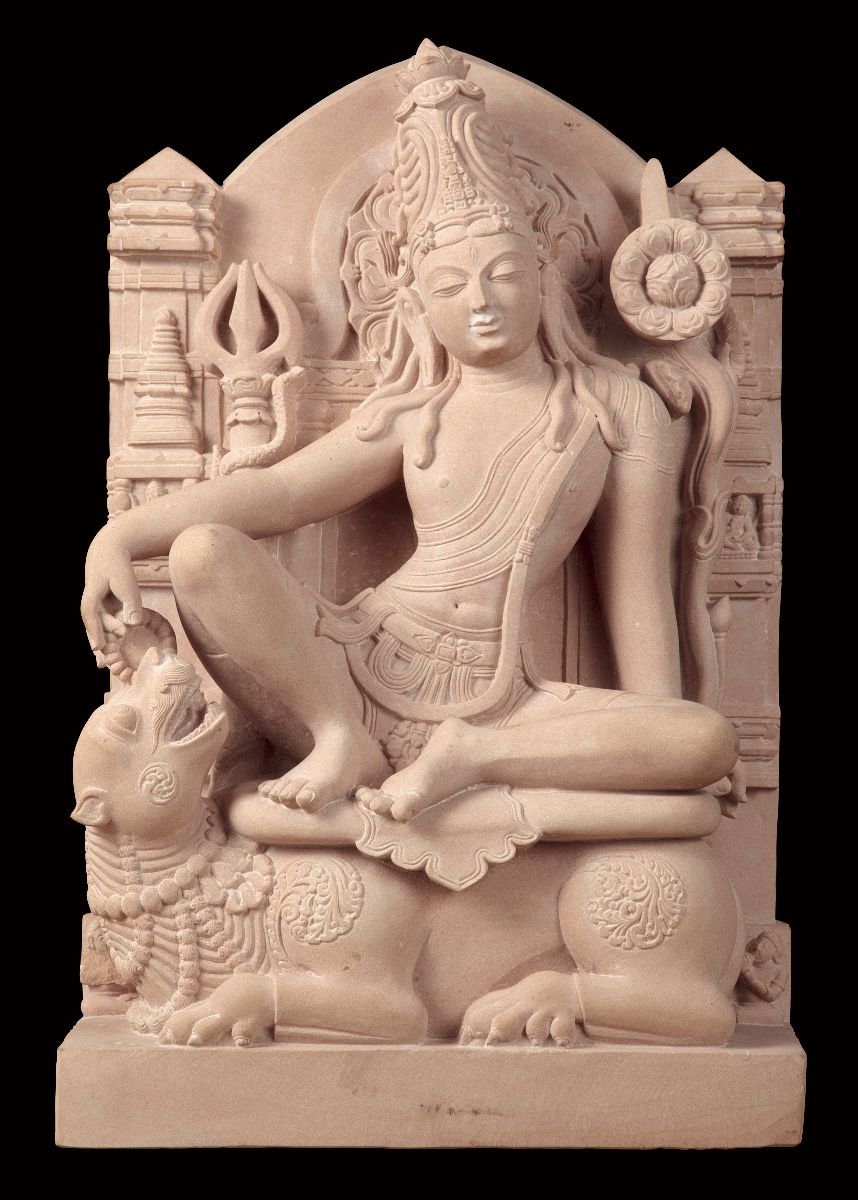 11-12世纪 帕拉王朝狮吼观音菩萨坐像 seated simhanada