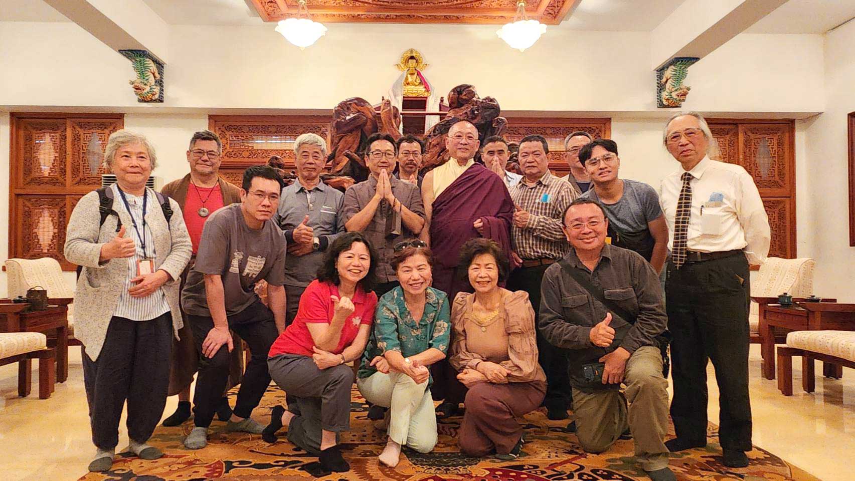 當木作遇見佛法：一場關於傳承與覺醒的對話洛本天津仁波切接見永興家具紀實