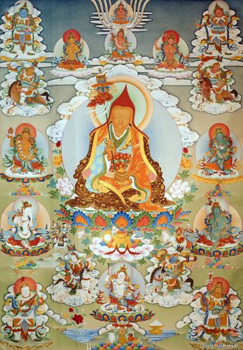 喇嘛諾拉唐卡典藏於噶瑪噶居寺