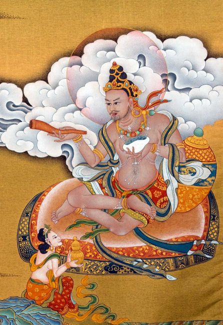 第十三位尊者 那諾巴尊者།གུ་རུ་ནཱ་རོ་པ་ལ་ན་མོ།