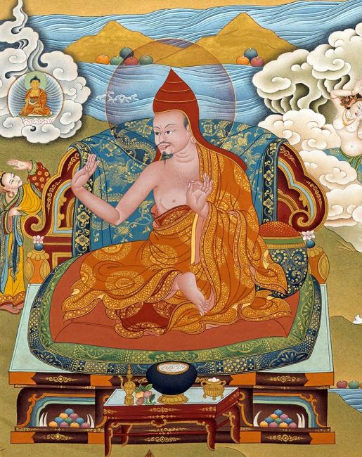 第二十位尊者 薩噶拉尊者།གུ་རུ་ས་ཀ་ར་ལ་ན་མོ།