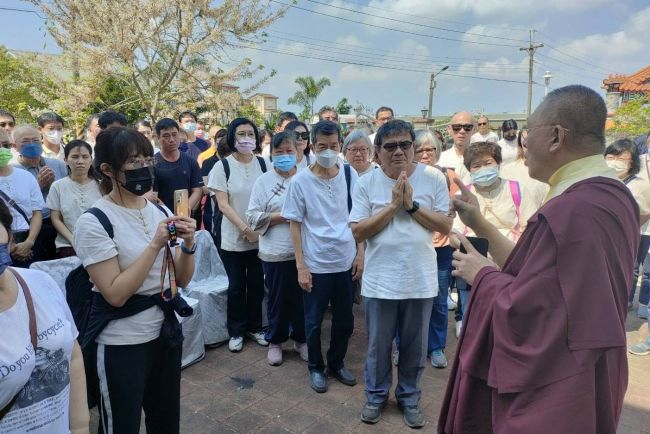 上師為眾人開示林旭生老菩薩的行誼。